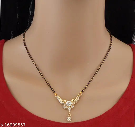 sungold designer and stylish alloy trendy mangalsutra