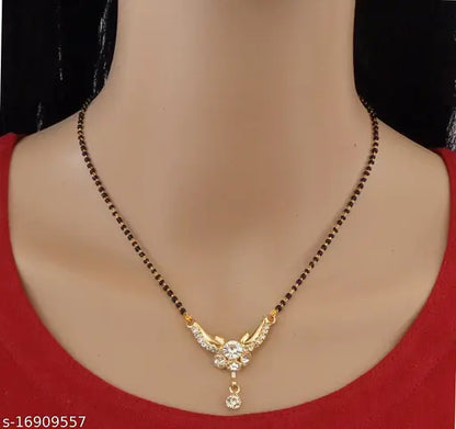 sungold designer and stylish alloy trendy mangalsutra